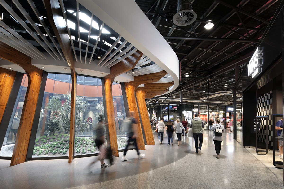Perth DFO Internal glass