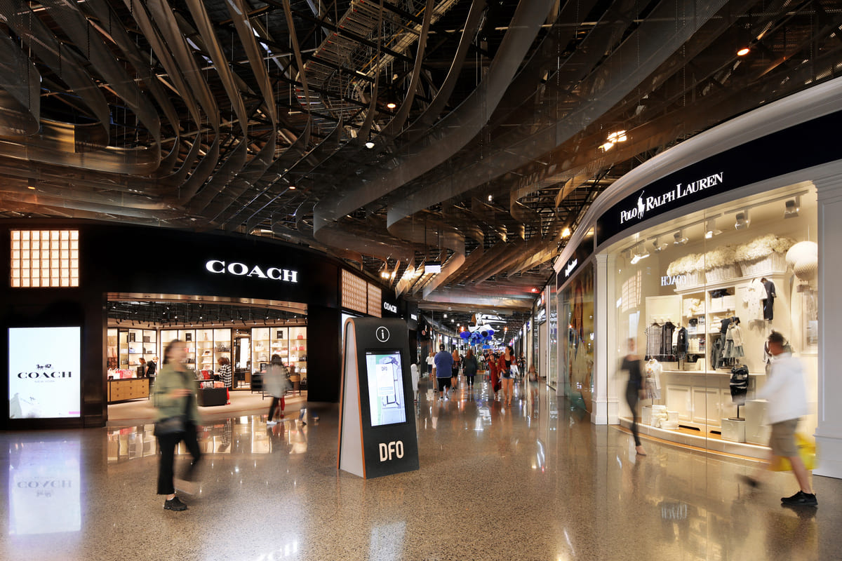 Perth DFO Shops internal