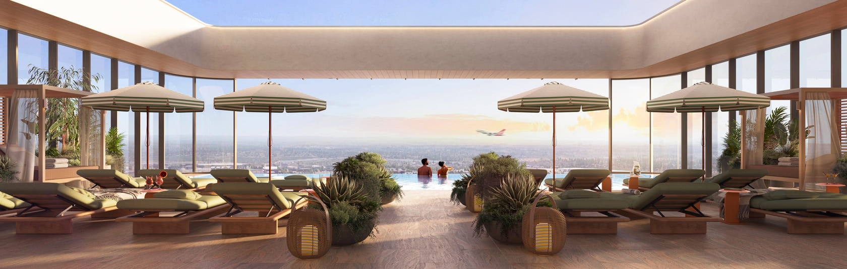 Pullman Perth Airport Pool Render